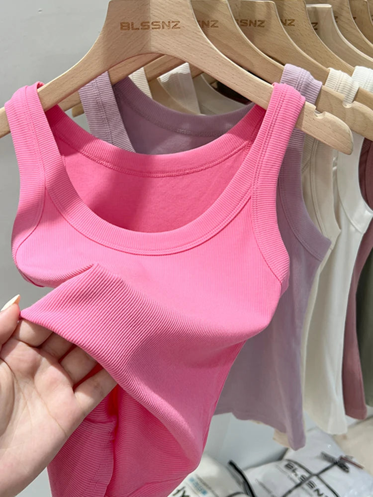 Sleeveless Crop Top