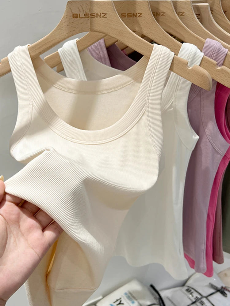Sleeveless Crop Top