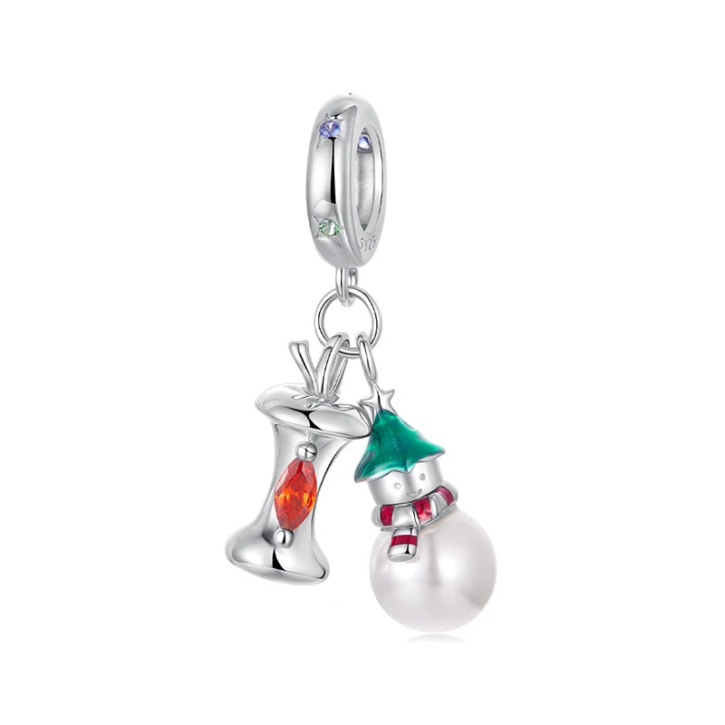 Christmas Apple Tree Charms Bracelet