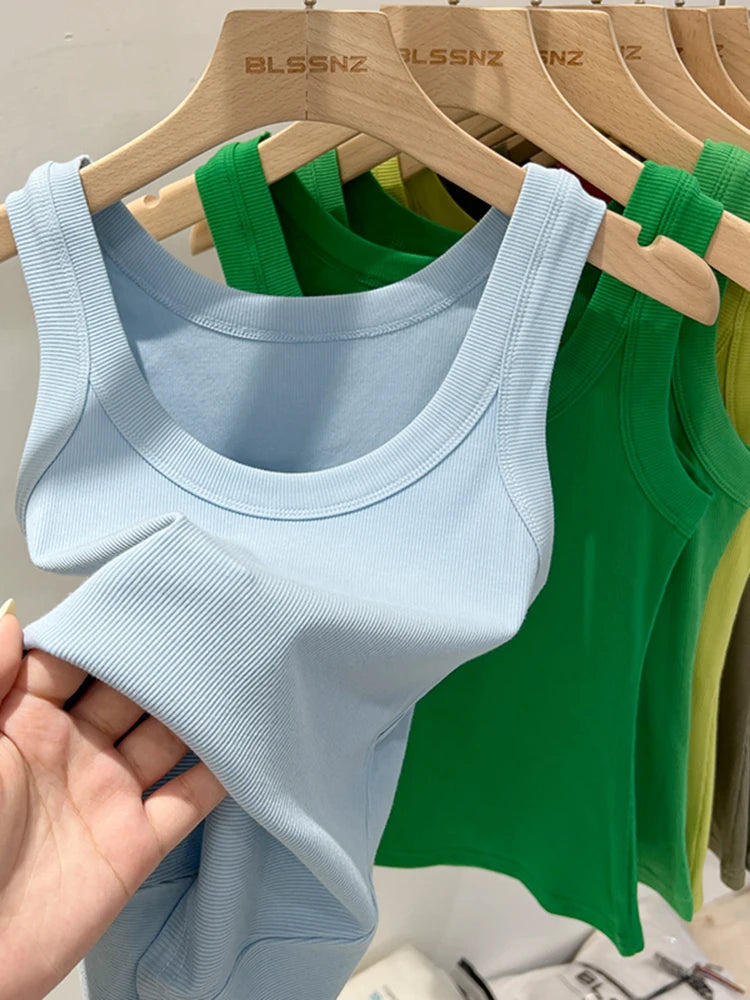 Sleeveless Crop Top