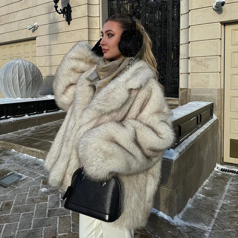 Fox Fur Jacket