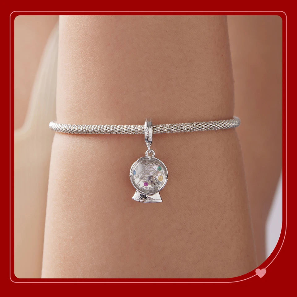 Christmas Apple Tree Charms Bracelet