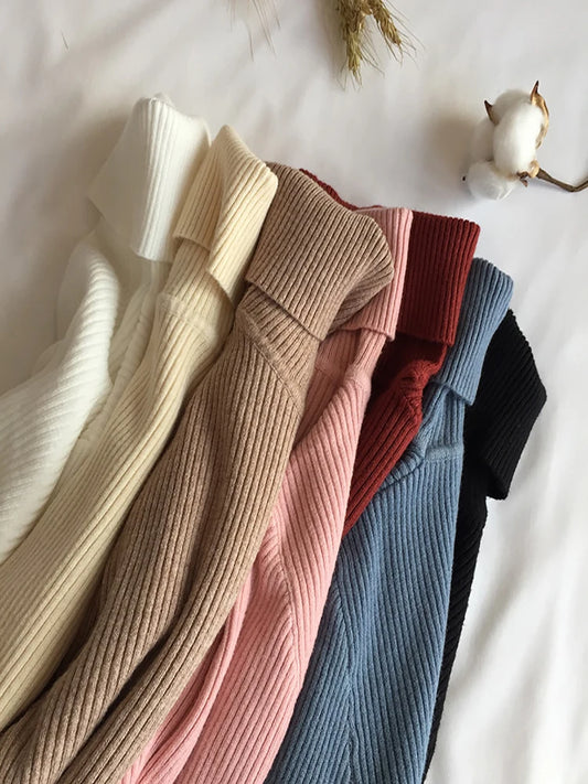 Thick Sweater Women  Soft Warm Pull Femme