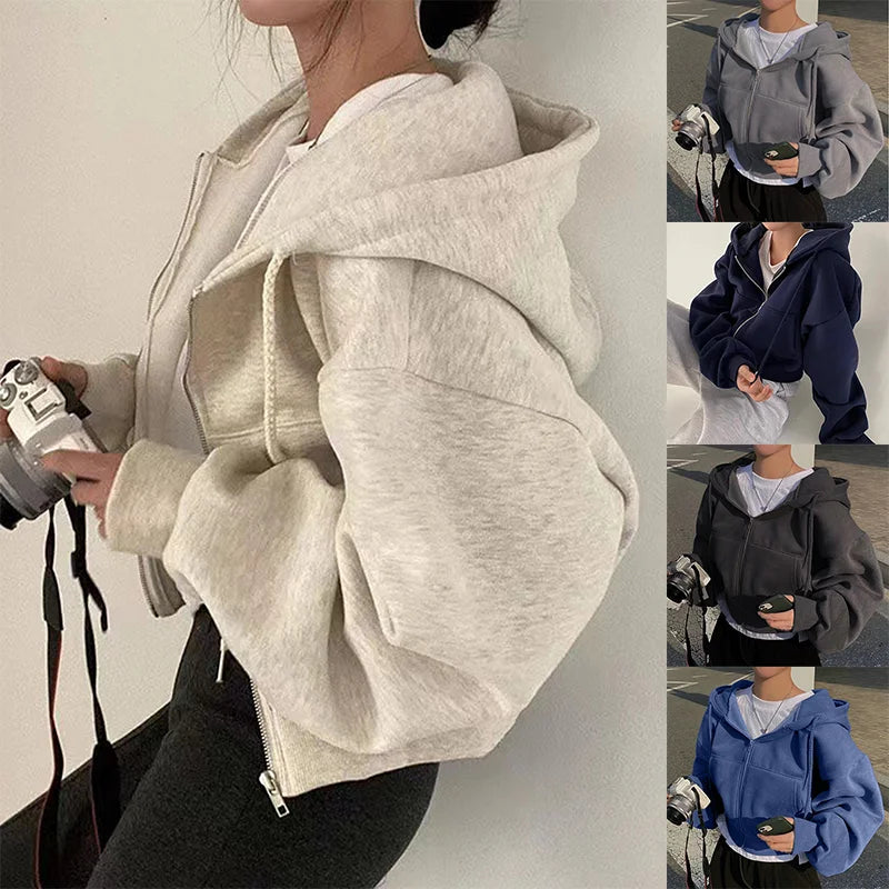 Insfleece-lined Sweatshirt Women