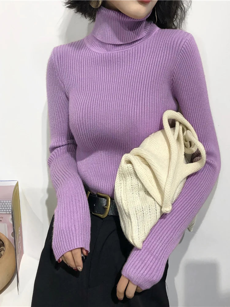 Thick Sweater Women  Soft Warm Pull Femme