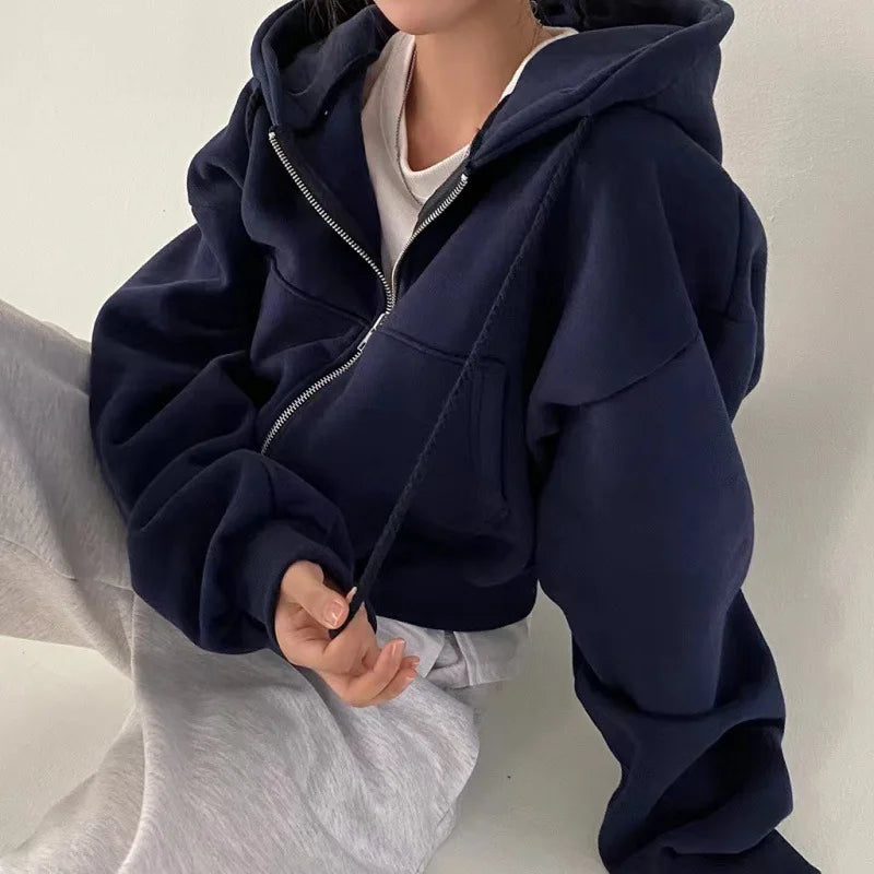 Insfleece-lined Sweatshirt Women