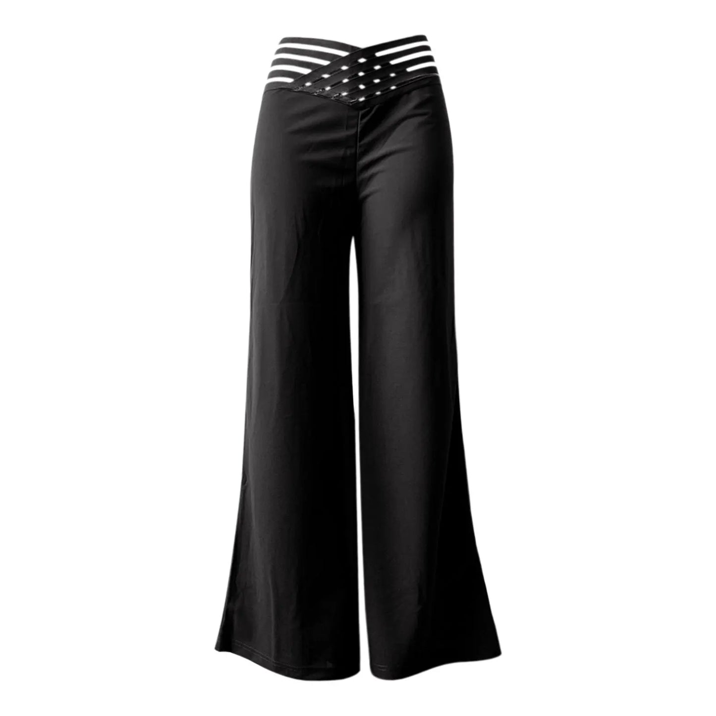 Women Flared Pants Elegant Office Lady