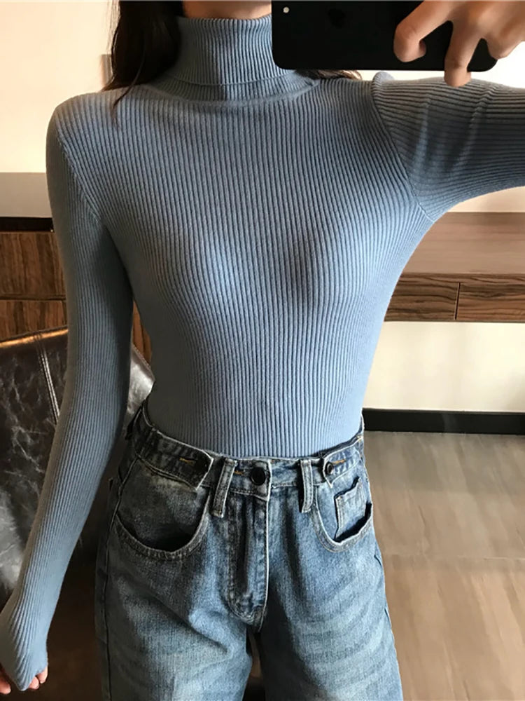 Thick Sweater Women  Soft Warm Pull Femme