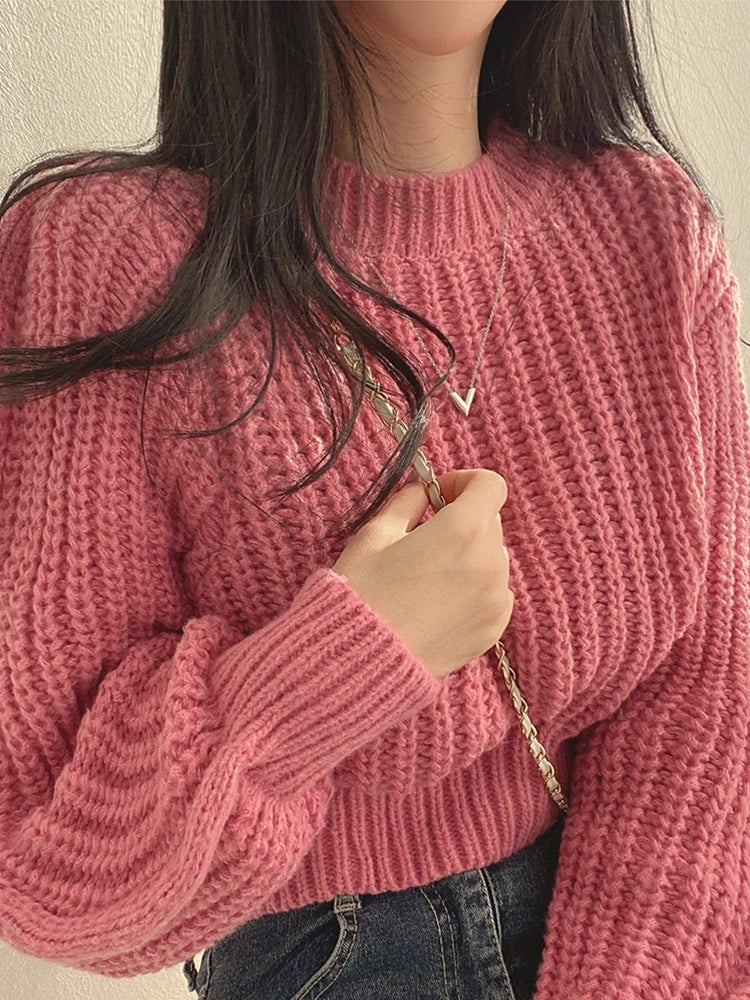 Women Sweater Knitwear Soft Warm