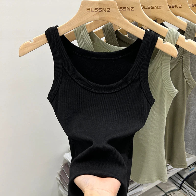 Sleeveless Crop Top
