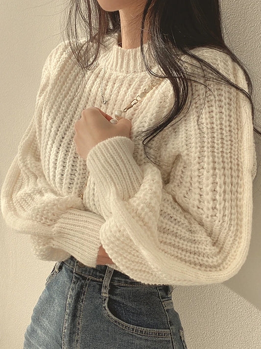 Women Sweater Knitwear Soft Warm