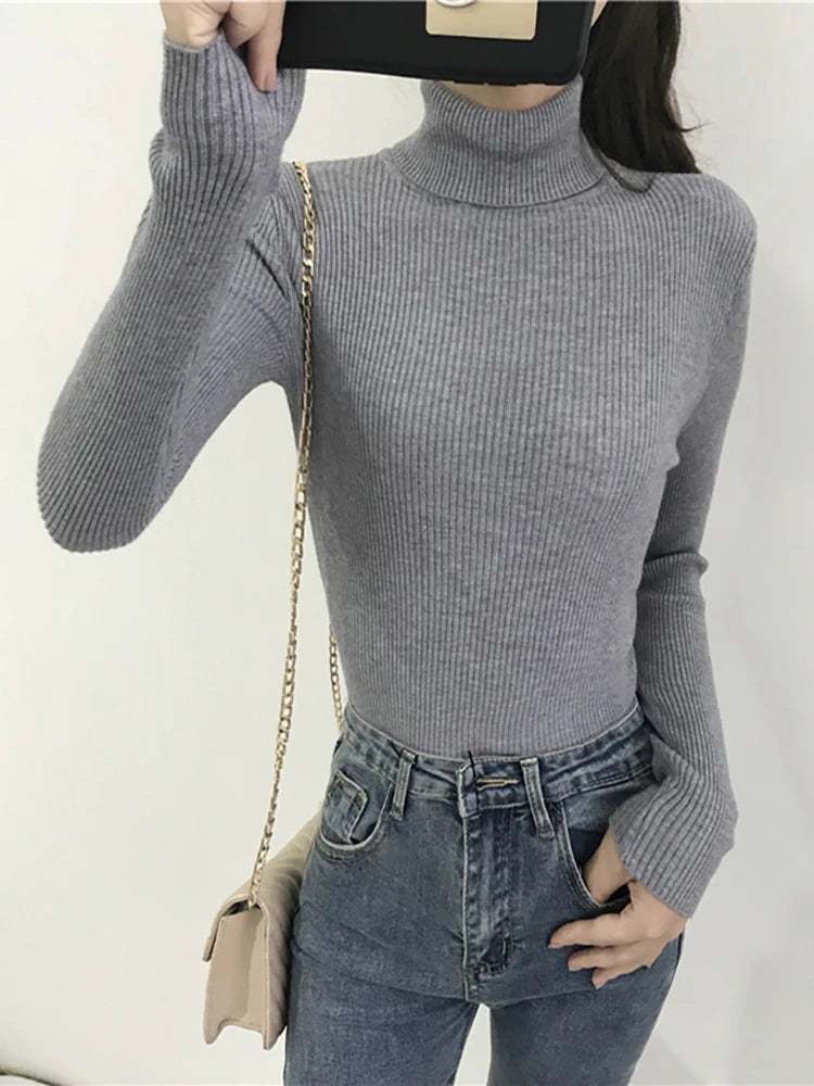 Thick Sweater Women  Soft Warm Pull Femme
