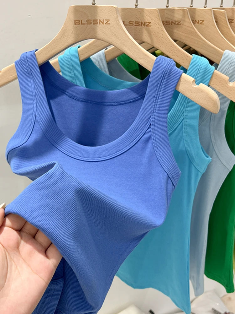 Sleeveless Crop Top