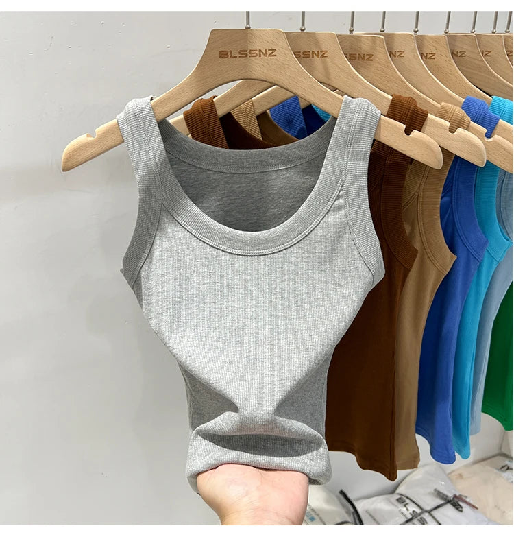 Sleeveless Crop Top