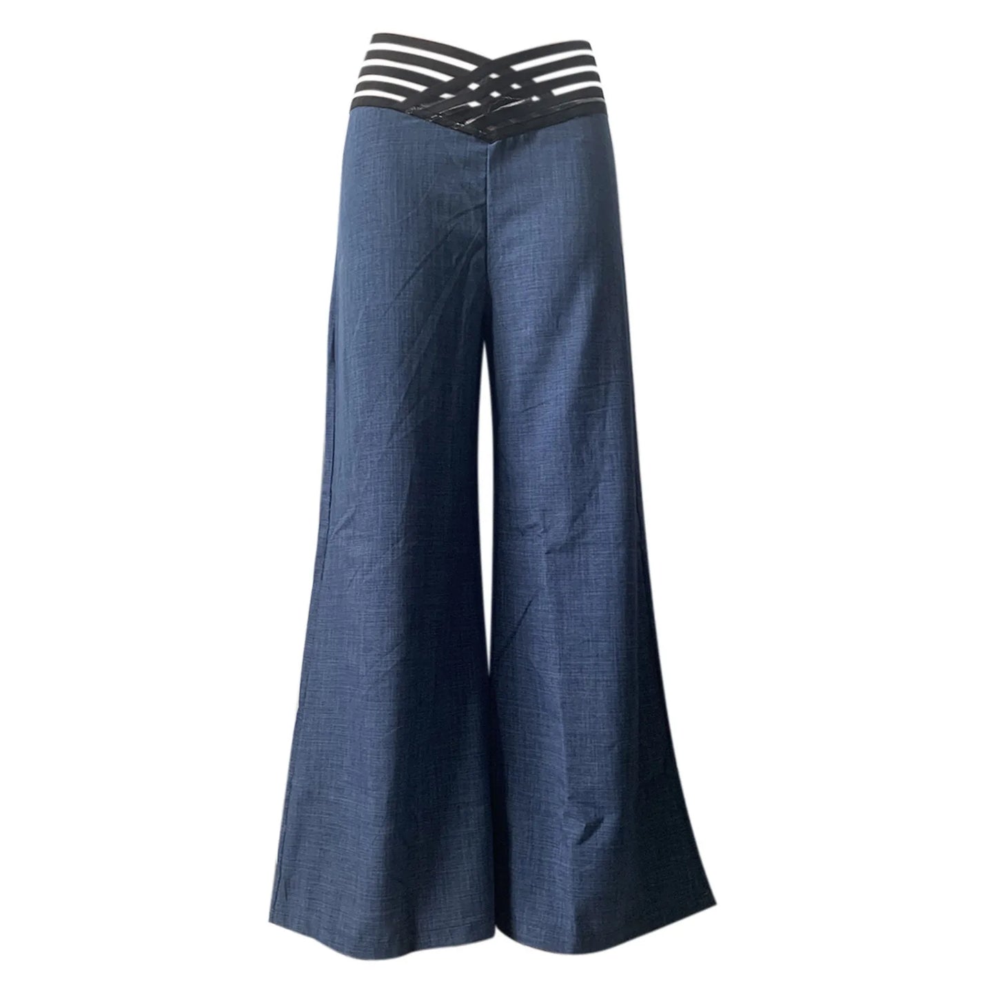 Women Flared Pants Elegant Office Lady