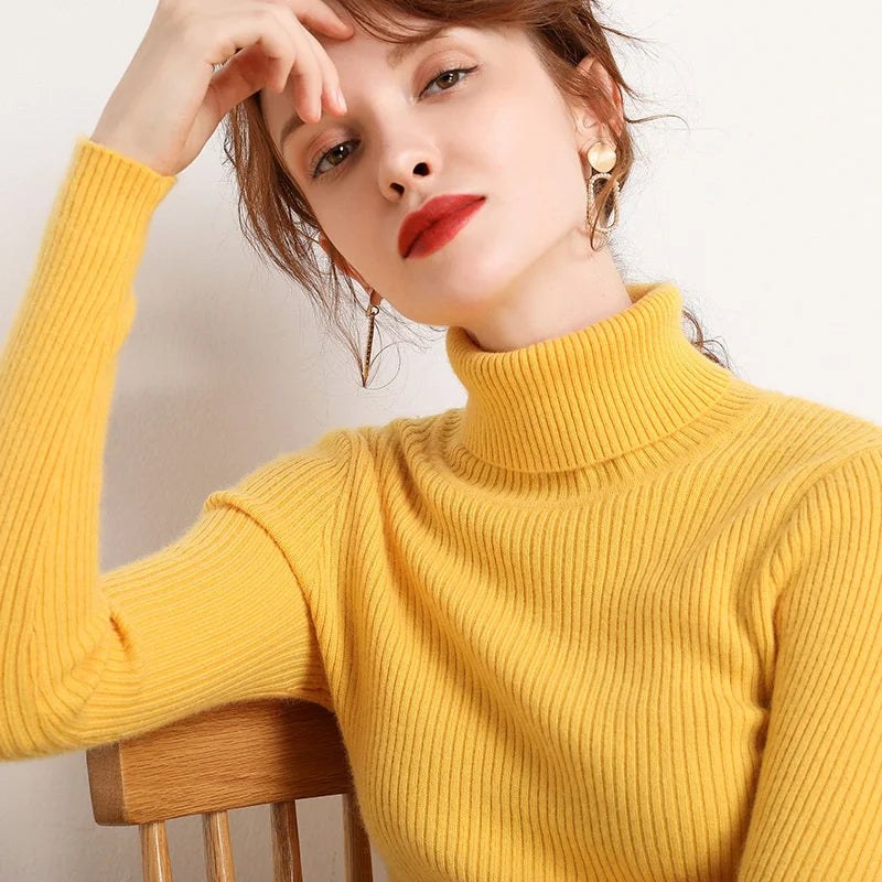 Heliar Women Fall Turtleneck