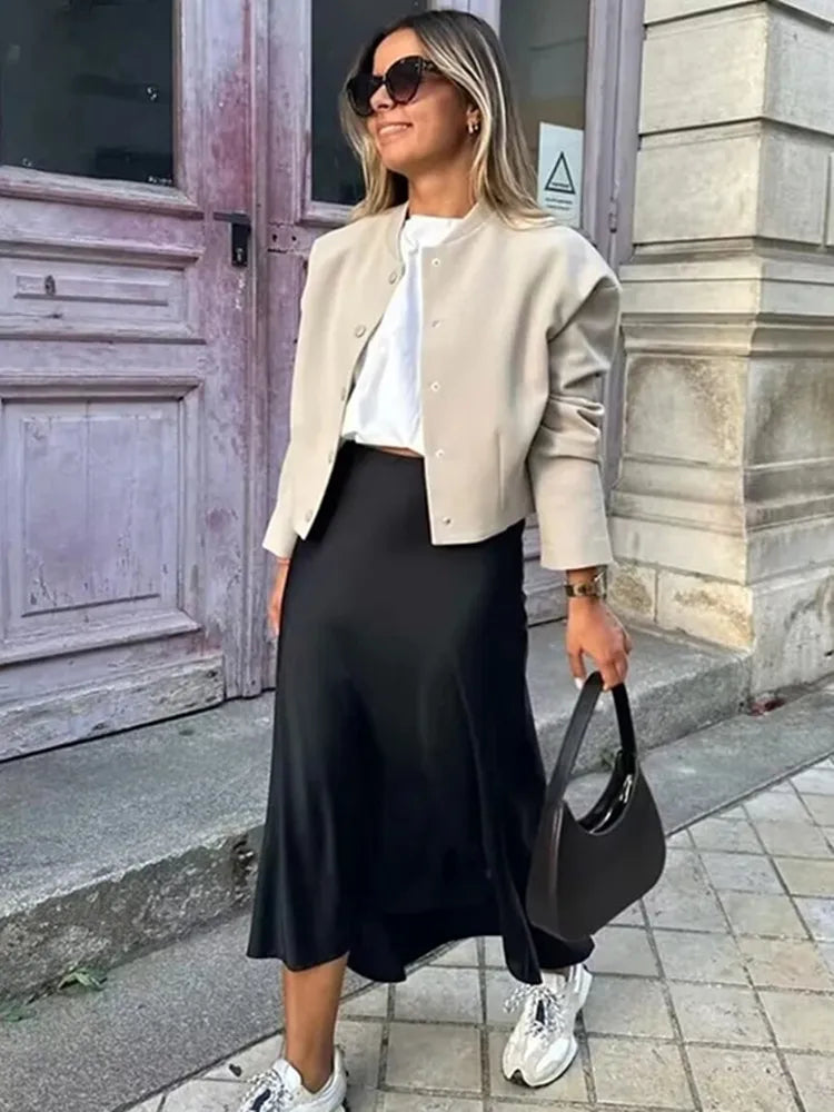 Satin Skirts