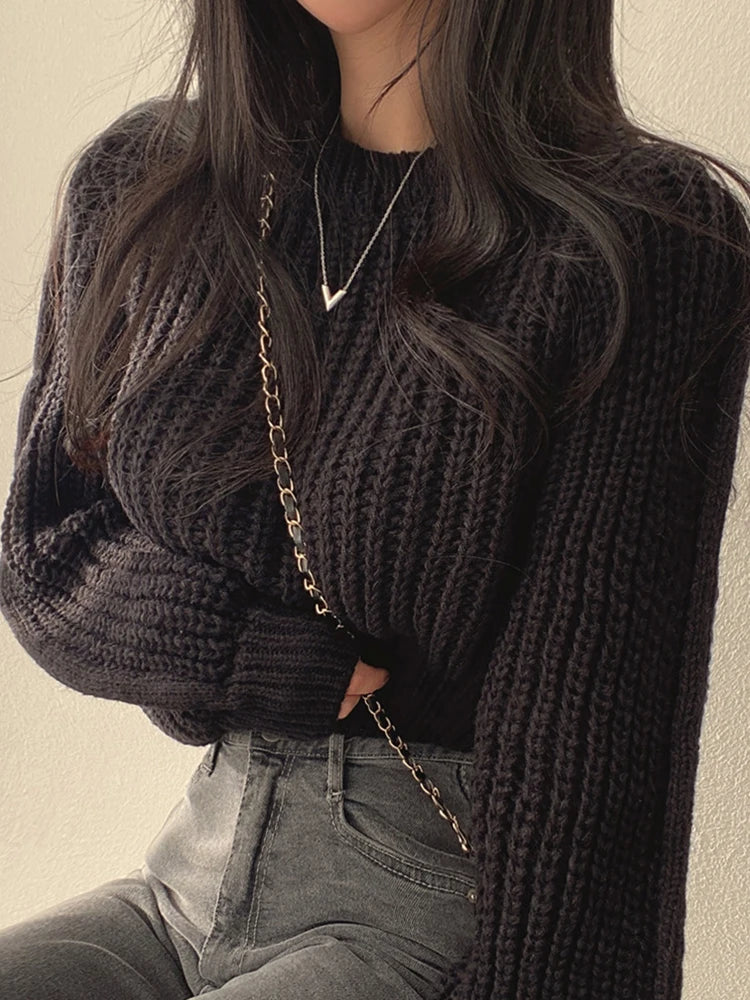 Women Sweater Knitwear Soft Warm