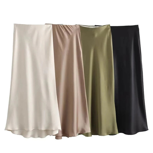 Satin Skirts