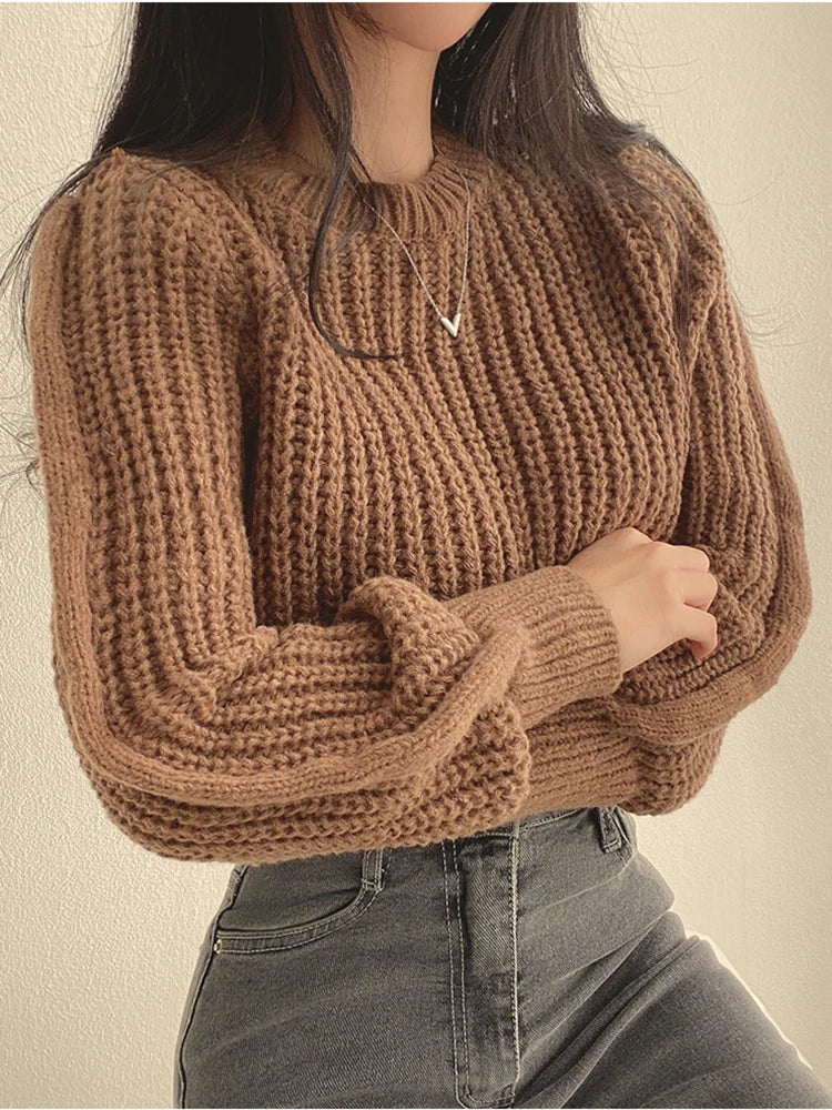 Women Sweater Knitwear Soft Warm
